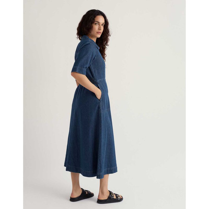 Seasalt Cornwall Gwenter Dress - Mid Wash image number 1